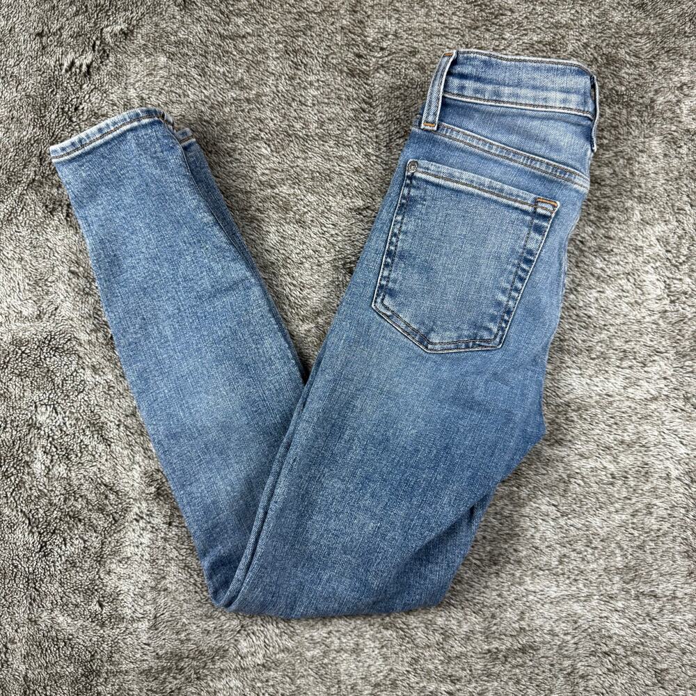 7 For All Mankind The Ankle Skinny Denim Jeans Women's 23